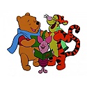 Marko - Decoratiune spuma Pooh si prietenii