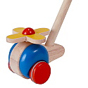 Plan Toys - Elicopter de impins din lemn