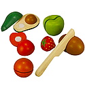 Plan Toys - Set fructe de taiat